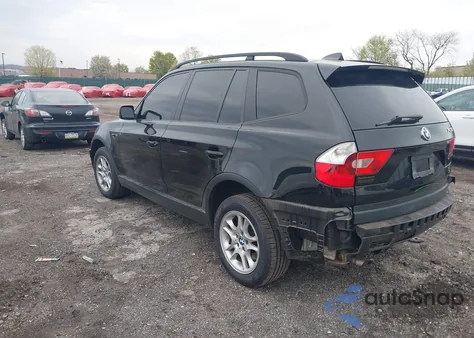 2004 BMW X3 2.5I z USA, uszkodzony, nr VIN WBXPA73474WC41534